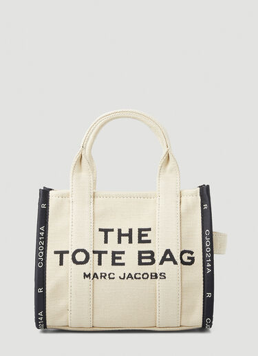 Marc Jacobs Logo Print Mini Tote Bag Cream mcj0247076