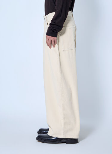 Studio Nicholson Paolo Volume Pants Cream stn0165003