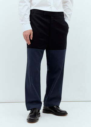 Thom Browne Unconstructed Combo Pants Grey thb0159002
