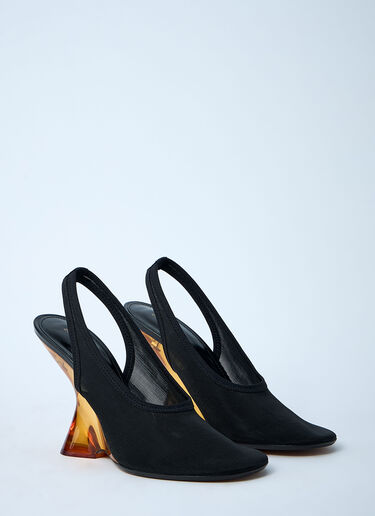 Dries Van Noten Slingback Heels Black dvn0260021