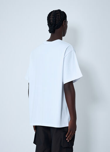 Graphic Motif Cotton T-Shirt Awake NY Graphic Motif Cotton T-Shirt White awa0162011