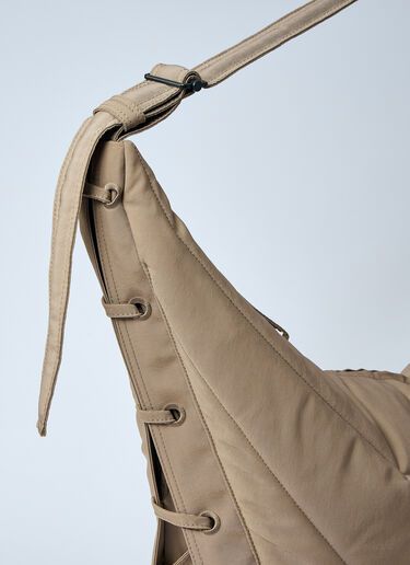 Lemaire Large Soft Game Bag Beige lem0360017