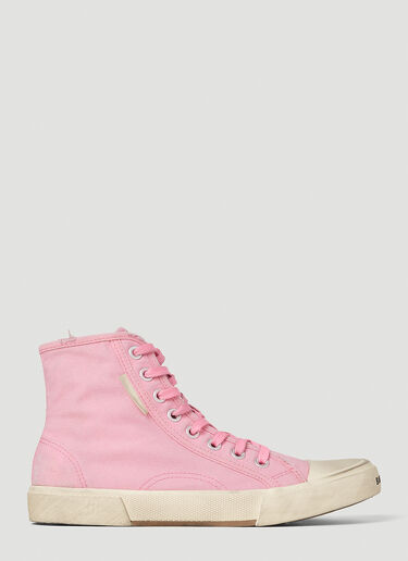 Balenciaga Paris High Top Sneakers Pink bal0252002