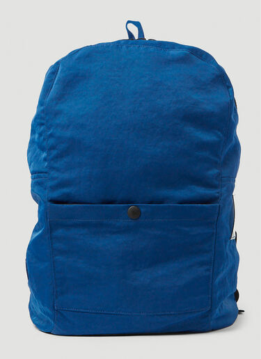 Our Legacy Slim Backpack Blue our0153014