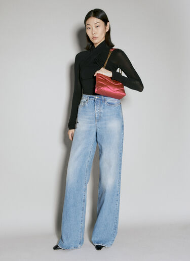 Saint Laurent Toy Puffer Shoudler Bag Pink sla0252087