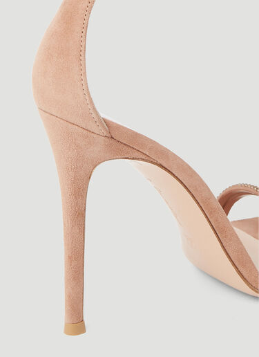 Gianvito Rossi 몬테카를로 하이힐 샌들 베이지 gia0253008