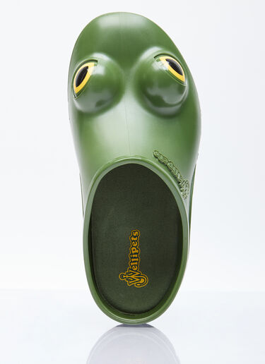 JW Anderson X Wellipets Frog Slip-On Shoes Green jwa0356001