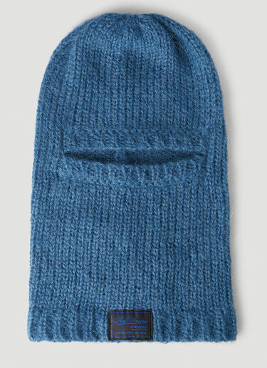 Logo Patch Balaclava Raf Simons Logo Patch Balaclava Blue raf0250018