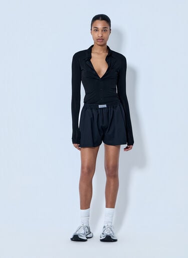 Balenciaga Elasticated Shorts Black bal0264008