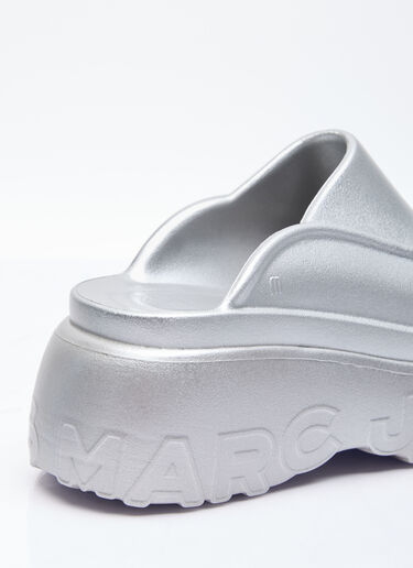 Melissa x Marc Jacobs Clog Platforms Silver mxm0254004