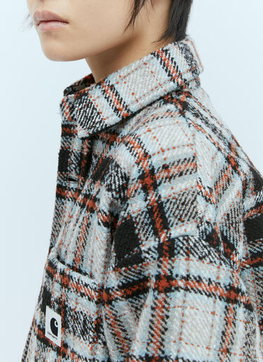 Carhartt WIP Stroy Check Shirt Jacket Grey wip0254012