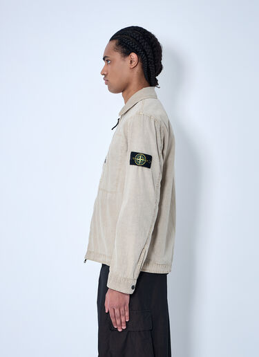 Stone Island 罗盘贴饰衬衫  米色 sto0160012