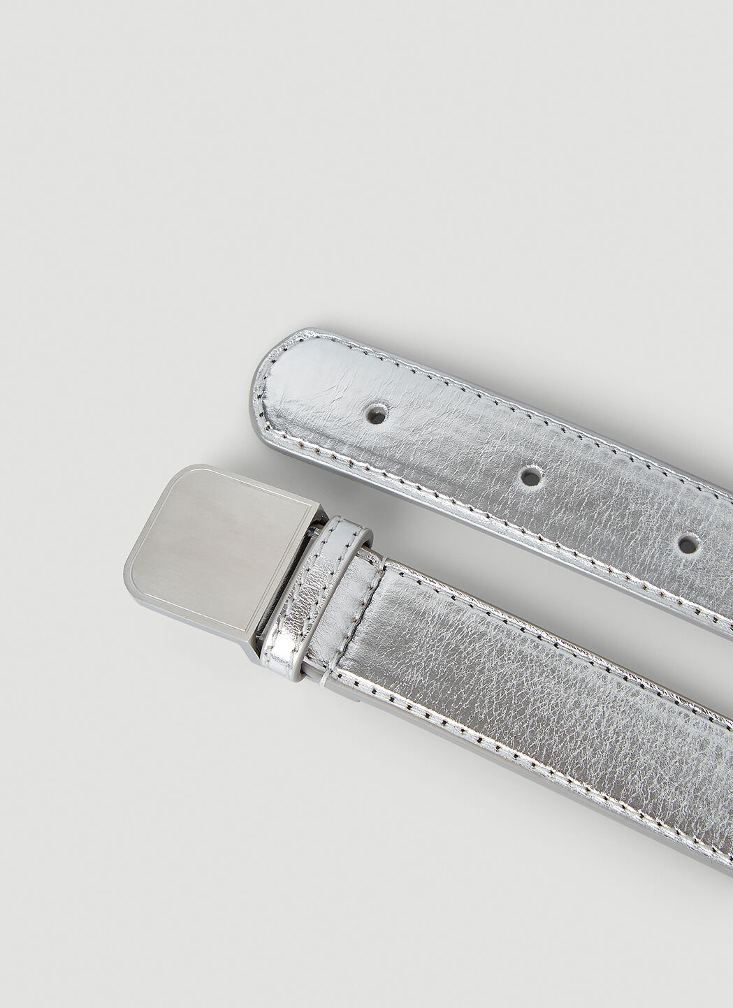 Peter Do Do Logo Belt in Silver | LN-CC Peter Do Do Logo Belt in Silver | LN-CC