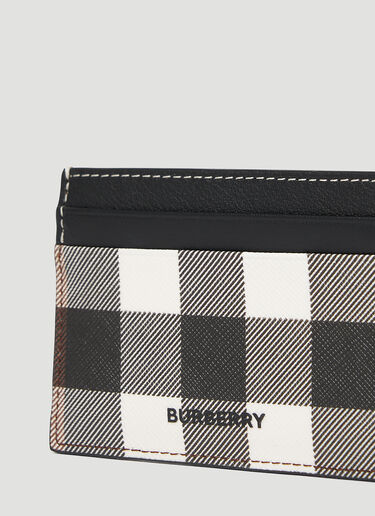 Burberry Check Motif Cardholder Brown bur0148069