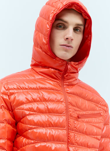 Moncler Levanter Short Down Jacket Orange mon0157017