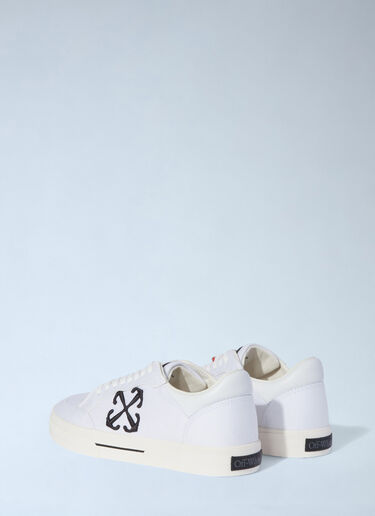 Off-White Canvas Vulcanized Sneakers White ofw0260009