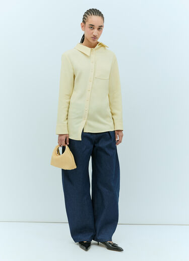 La Chemise Pablo Shirt Jacquemus La Chemise Pablo Shirt Yellow jac0256022
