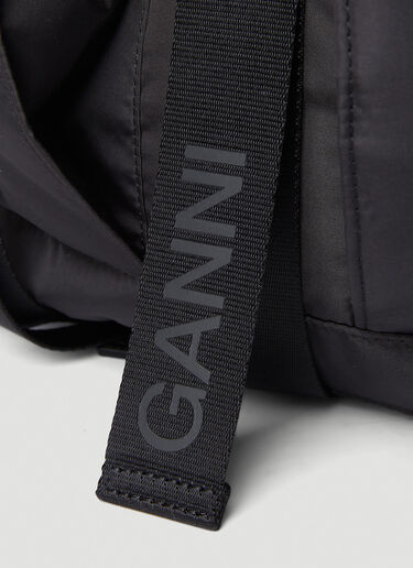 GANNI Tech Backpack Black gan0252045