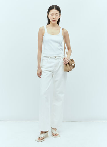 Chloé 短款背心 白色 chl0255023