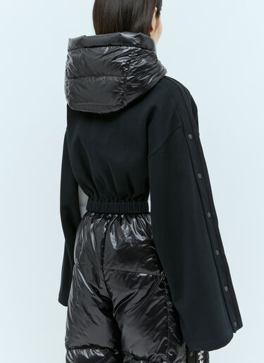 ジップアップクロップカーディガン Moncler x adidas Originals ジップアップクロップカーディガン ブラック mad0254004