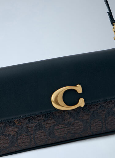 LN-CC® - Coach: Jet Shoulder Bag In Signature Upcrafted Leather - Black Coach Jet Shoulder Bag In Signature Upcrafted Leather Black coa0266007