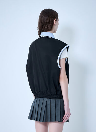 Chino Vest Miu Miu Chino Vest Black miu0264004