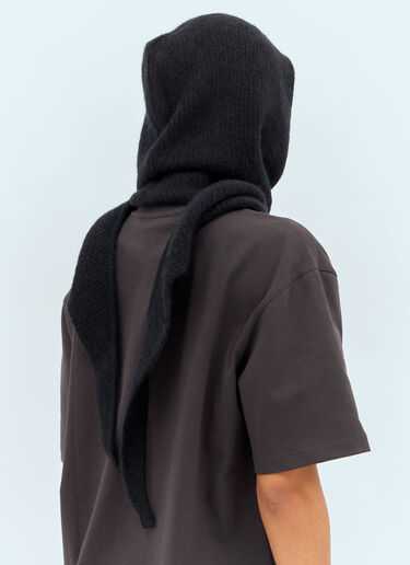 Soft Wool Balaclava GANNI Soft Wool Balaclava Black gan0258063
