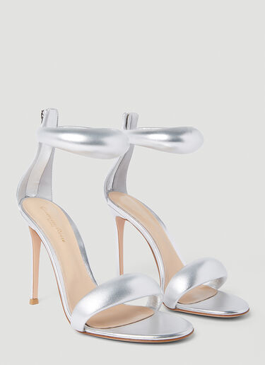 Gianvito Rossi ビジュー ハイヒールサンダル シルバー gia0252013