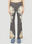 Guess USA Floral Printed Flared Jeans Pink gue0252010