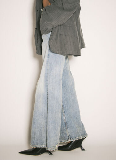 Balenciaga Low-Waist Baggy Jeans Blue bal0258011