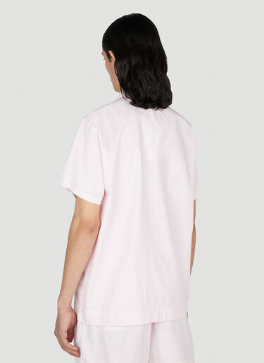 Tekla 반소매 셔츠 핑크 tek0352004