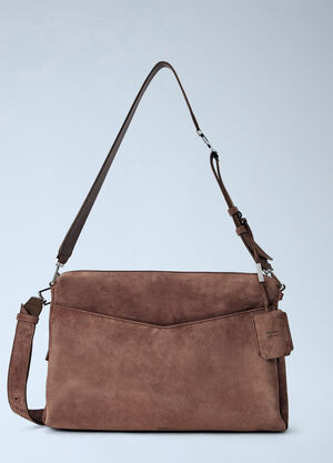 Max Mara Trapeze-Shaped Shoulder Bag  Brown max0266226