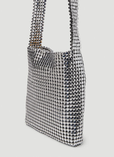 Rabanne Pixel Mini Shoulder Bag Silver pac0251041