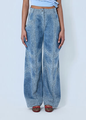 Kiko Kostadinov Centennial Denim Pants Blue kko0264002