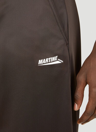 Martine Rose Oversized Track Pants Brown mtr0352006