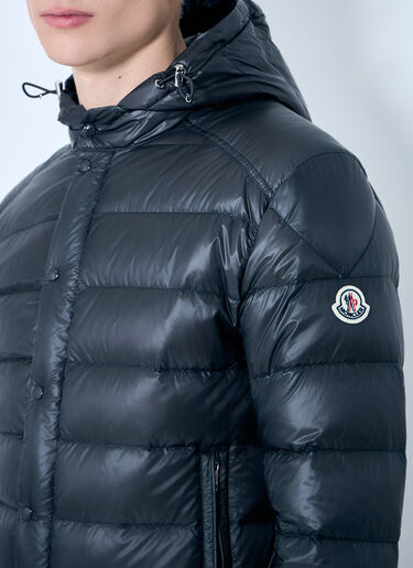 Moncler Gliere Hooded Short Down Jacket Black mon0159002