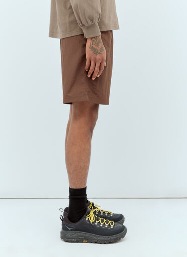 thisisneverthat® Logo Embroidery Jogging Shorts Brown tsn0156009