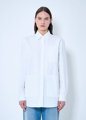 Gucci Heavy Cotton Poplin Shirt Blue guc0259001