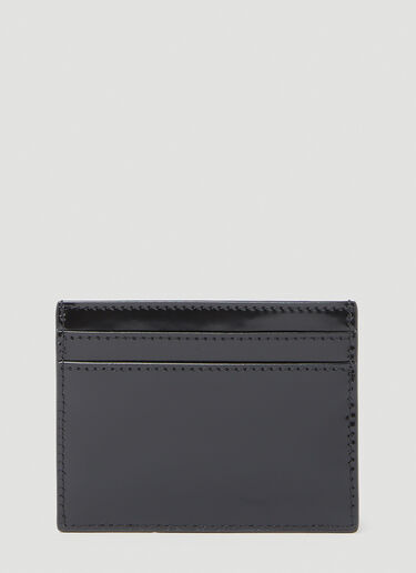 Saint Laurent Patent Leather Logo Cardholder Black sla0154036