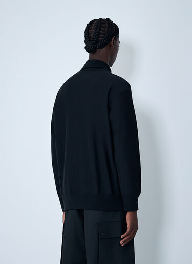 High-Neck Pullover Sweater Comme des Garçons Homme High-Neck Pullover Sweater Black cdh0162008