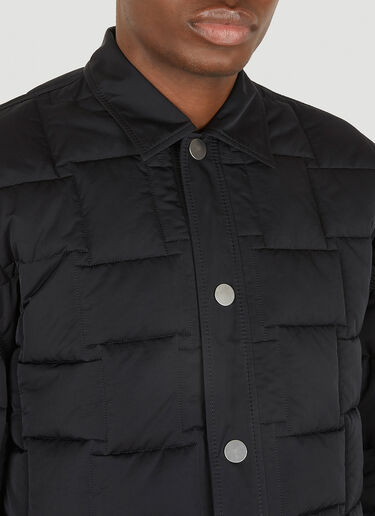 Bottega Veneta Intreccio Technical Jacket Black bov0148128