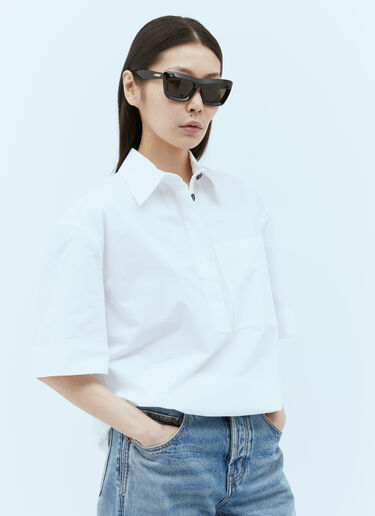 Bottega Veneta Classic Cat Eye Sunglasses Black bos0255001