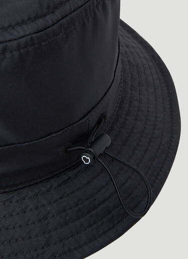 7 Moncler Fragment ロゴ バケットハット ブラック mfr0354003