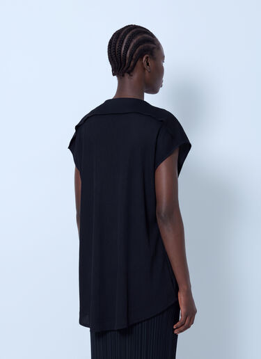 LN-CC® - Pleats Please Issey Miyake: A-Poc Slice Shirt - Black Pleats Please Issey Miyake A-Poc Slice Shirt Black plp0266006