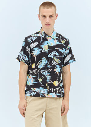 Human Made Graphic Aloha Shirt Beige hmd0159001