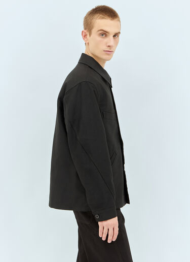Lemaire 扭袖工装夹克 黑色 lem0158003
