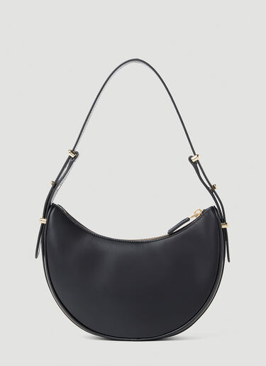 Prada Arqué Leather Shoulder Bag Black pra0254026