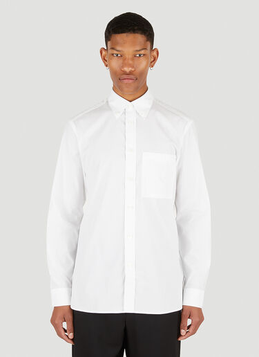 Burberry Chaplin Poplin Shirt White bur0151021