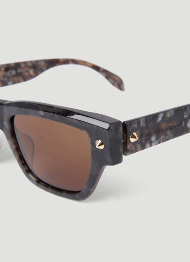 Spike Studs Sunglasses Alexander McQueen Spike Studs Sunglasses Grey amq0152041