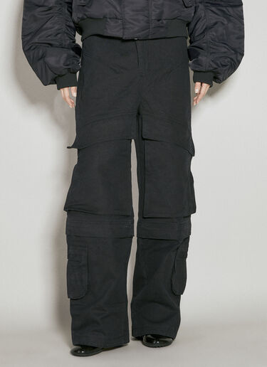 Entire Studios Hard Cargo Pants Black ent0353013